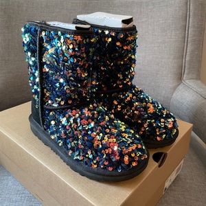 Girls Sparkle UGG Boots